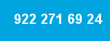 922 271 69 24 922 271 69 24